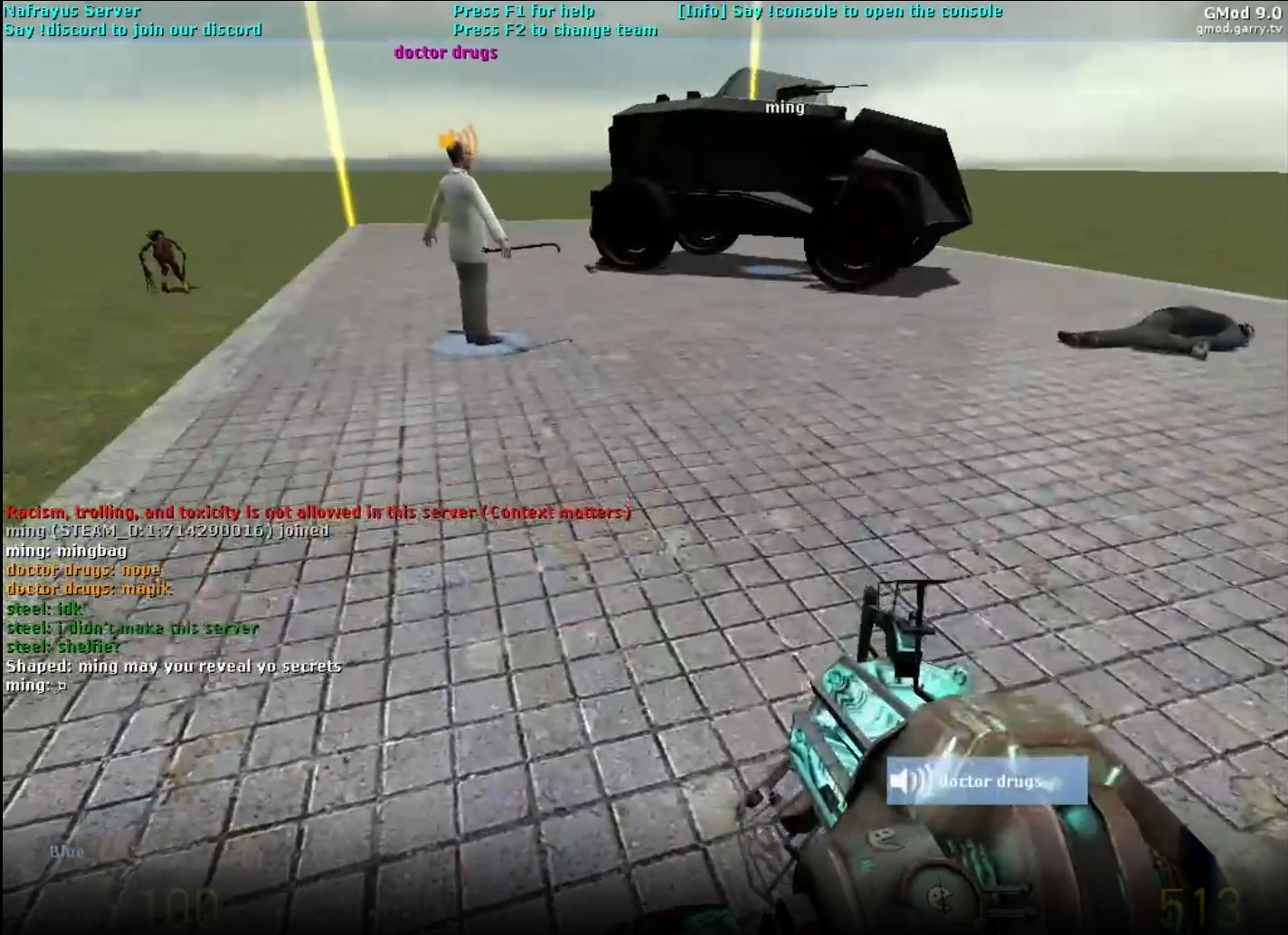 weird gary's mod 9 server